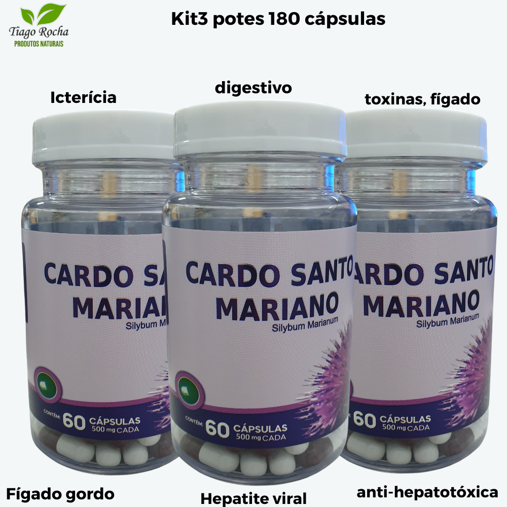 Cardo Santo Mariano F Gado C Psulas Produtos Naturais Tiago Rocha