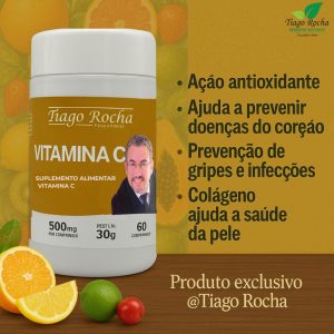 Vitamina C Tiago Rocha 60 Comprimidos