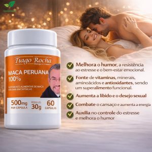 Maca Peruana Tiago Rocha 500 mg