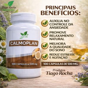 Calmante Natural CALMOPLAN 100 cápsulas