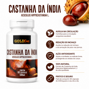 Castanha da Índia Circulatório 60 cápsulas