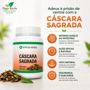 Cáscara Sagrada 120 Cápsulas 500mg