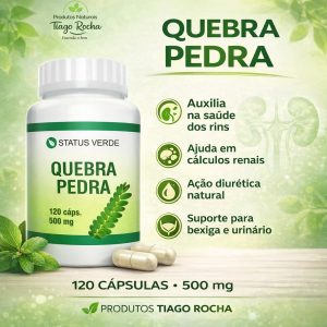 Quebra Pedra 120 Caps Rins Bexiga