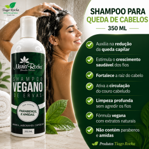 Shampoo anti quedas de cabelos