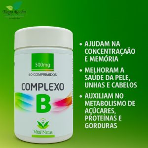 Complexo B com B1,B2,B3,B5,B6,B9,B12
