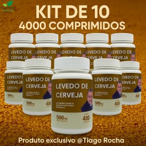kit10 Levedo de cerveja Tiago Rocha