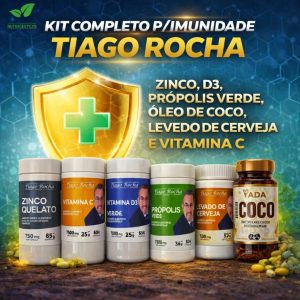 Kit Completo para Fortalecer Imunidade Tiago Rocha