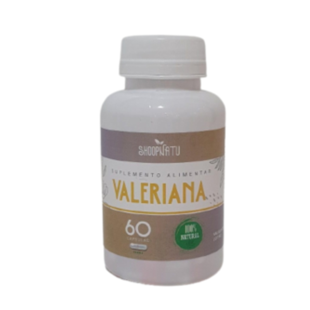 Calmante VALERIANA 60 Cápsulas - Produtos Naturais Tiago Rocha