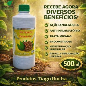 Composto Líquido Uxi Amarelo Unha de Gato 500ml