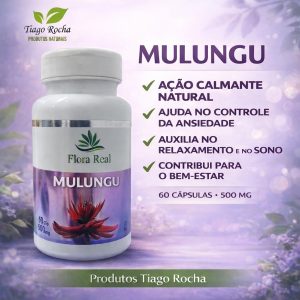Calmante MULUNGU 60 Cápsulas 478mg