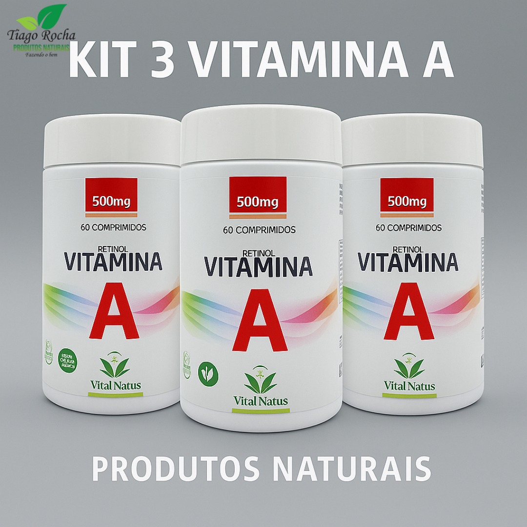 Vitamina A 60 Comprimidos - Imagem 2