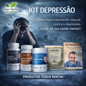 Kit Tratamento Mental depressão stress TOC pânico ansiedade insônia desânimo cansaço