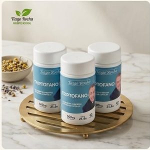 kit3 Triptofano Tiago Rocha 180 Cápsulas