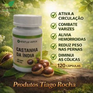 Castanha da Índia Circulatório 120 cápsulas