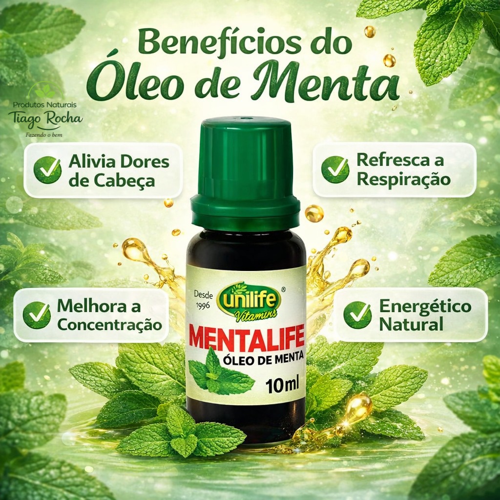 Óleo Essencial Menta10ml