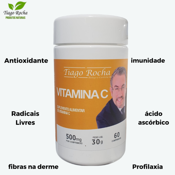 Vitamina C Tiago Rocha 100mg 60 Comprimidos