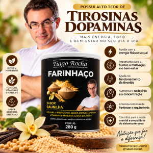 Farinhaço Farinha da Felicidade 280G Tiago Rocha