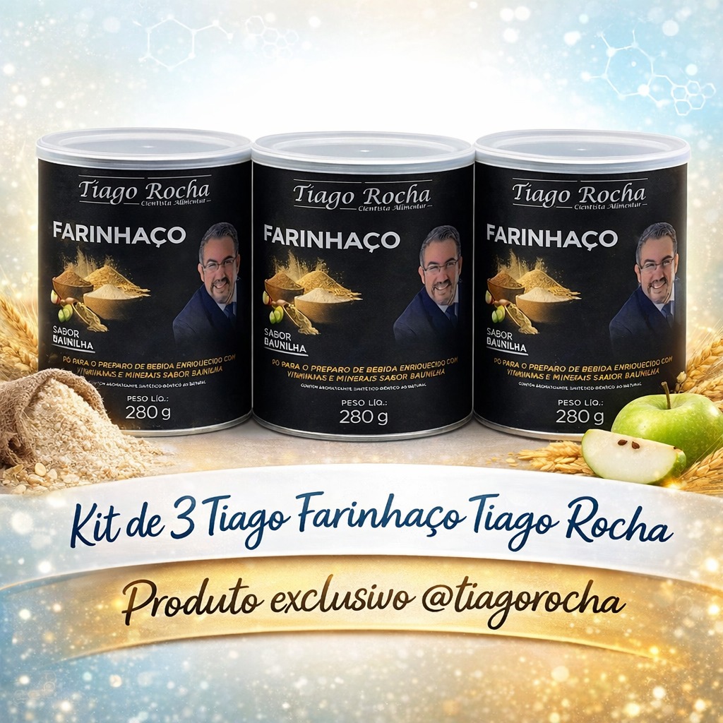 Farinhaço 280g "Farinha da Felicidade" saúde mental e física - Imagem 17