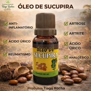 Óleo de Sucupira 20ml Anti-Inflamatório