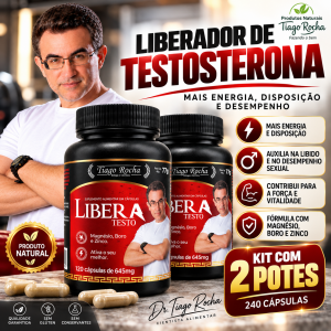 kit2 LIBERAtesto Tiago Rocha libera a testosterona