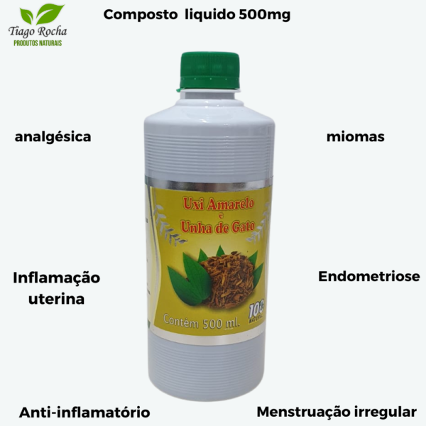 Composto Líquido Uxi Amarelo Unha de Gato