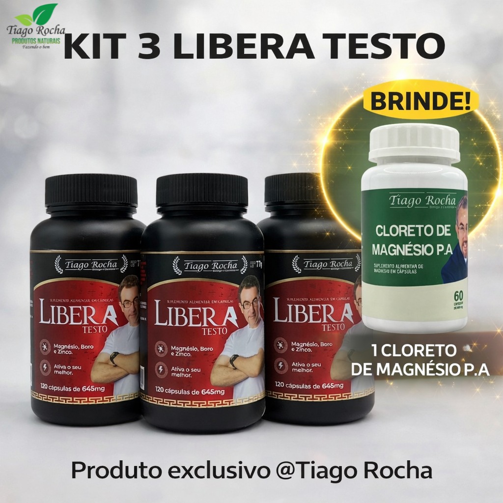 kit2 LIBERAtesto Tiago Rocha libera a testosterona
