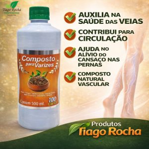 Composto Líquido Circulatório Varizes 500ml