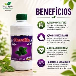 CLOROFILA 500ML 100% natural