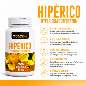 Hipérico Antidepressivo Ansiedade 60 cáps