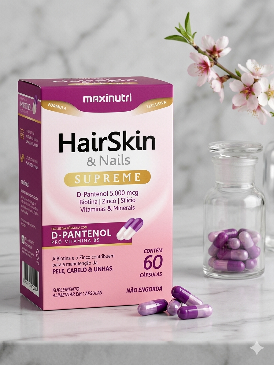 Cabelo Pele Unhas DPantenol