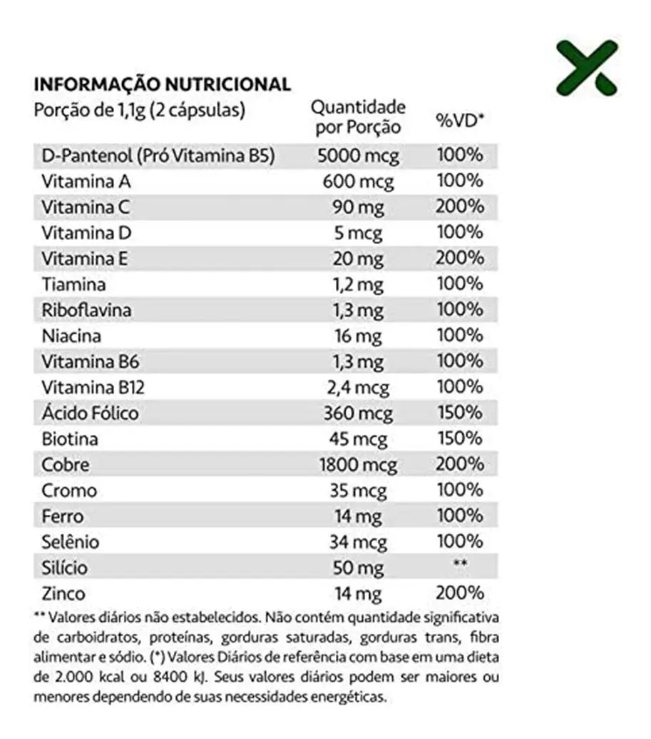 Cabelo Pele Unhas DPantenol - Imagem 5