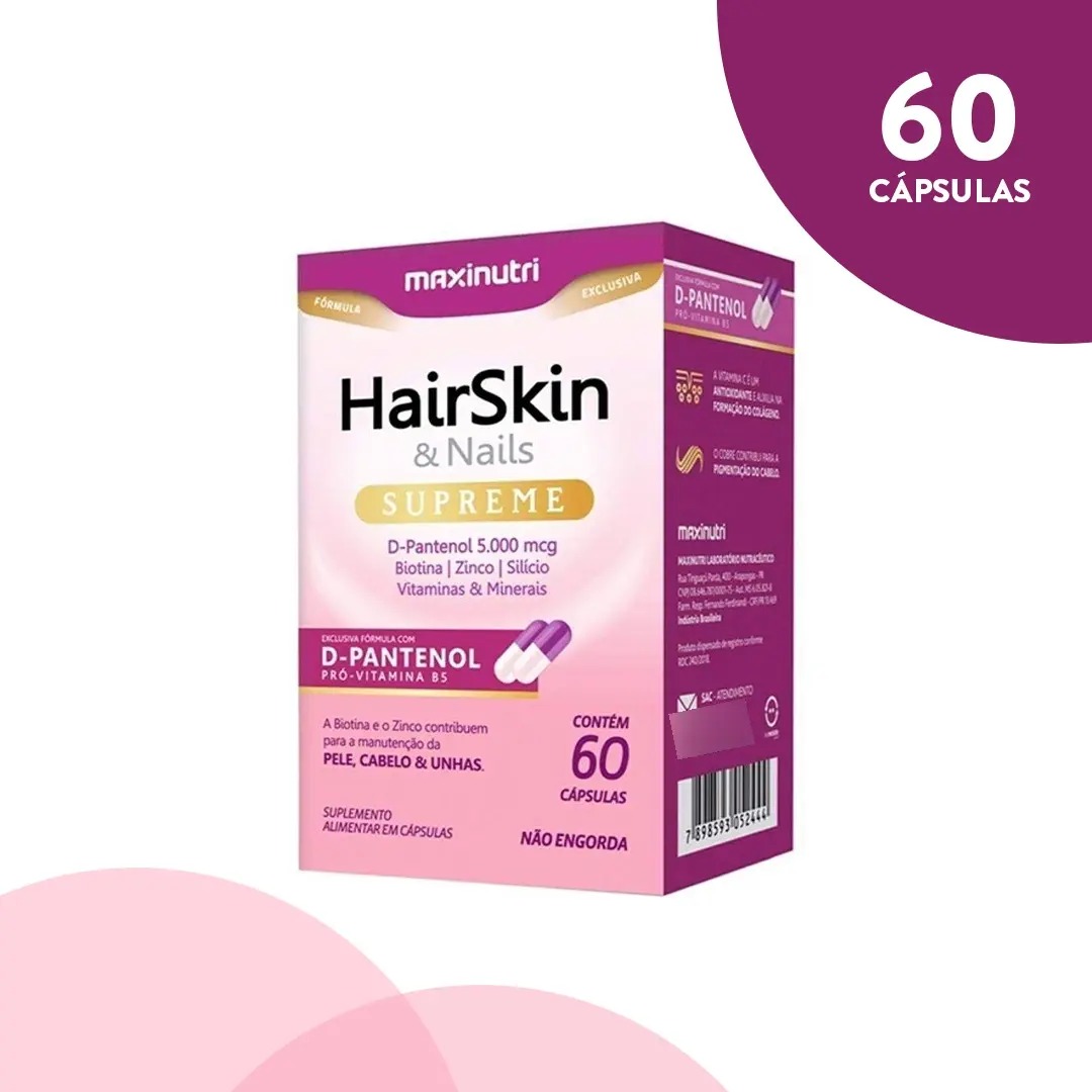Cabelo Pele Unhas DPantenol - Imagem 3