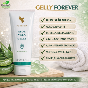 Aloe Vera Gelly Saúde da Pele