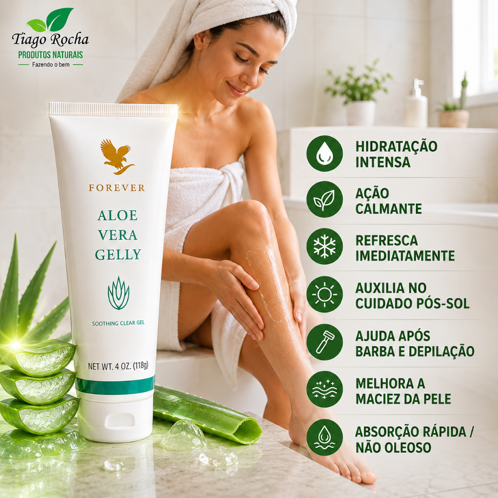 Aloe Vera Gelly Saúde da Pele - Imagem 2