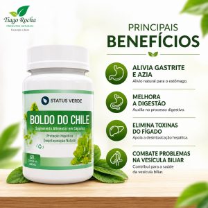 Boldo Chile Digestivo fígado vesícula estômago