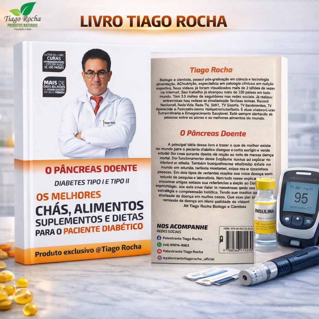 Livro O PÂNCREAS DOENTE Diabetes frete Grátis
