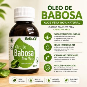 Óleo de Babosa puro prensado a frio 100ml