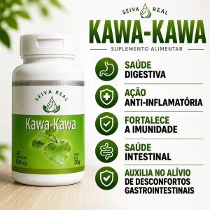 Kawa Kawa Cérebro Ansiedade 60 cáps