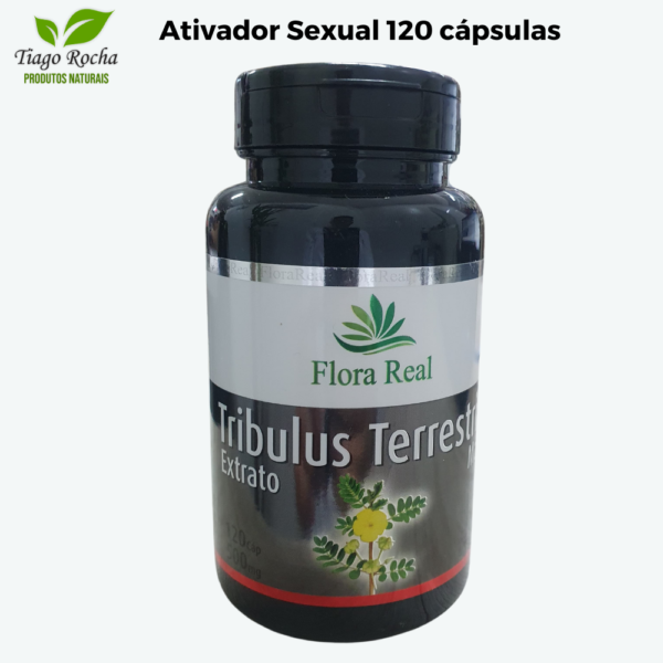 Ativador Sexual Tribulus Terrestris 120 Cáps