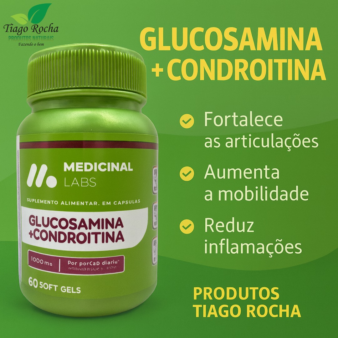 Condroitina Glucosamina colageno tipo2 vitaminas cartilagens joelhos