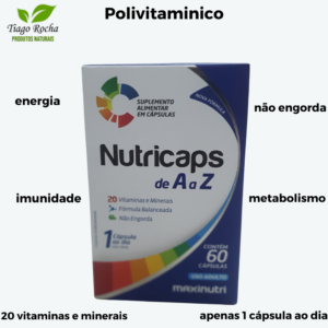 Polivitamínico 20 vitaminas e minerais