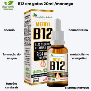 Vitamina B12 Metilcobalamina gotas 9,94mcg