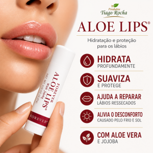 Protetor hidratante Labial de babosa