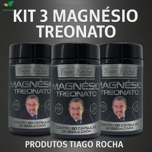 Magnésio Treonato 1100mg dose diária