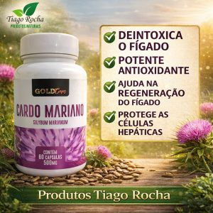 Cardo Santo Mariano Fígado 60 cápsulas