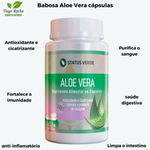 Aloe Vera 60 cápsulas Babosa