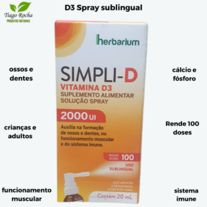 Vitamina D3 2000 ui Spray