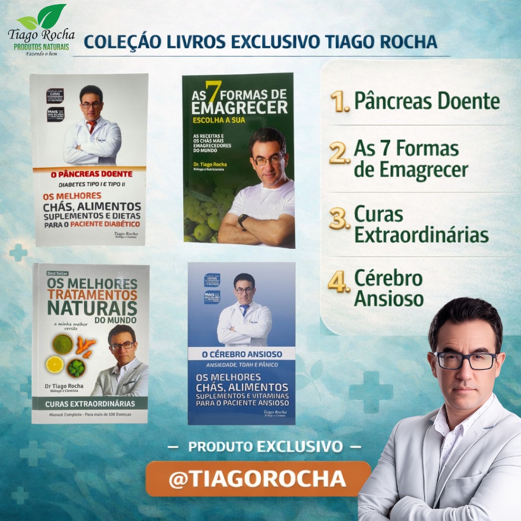 Coleção Livros Exclusivos Tiago Rocha