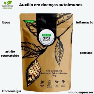 Chá de Alcaçuz 100g doenças autoimunes