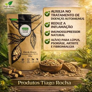 Chá de Alcaçuz 100g doenças autoimunes